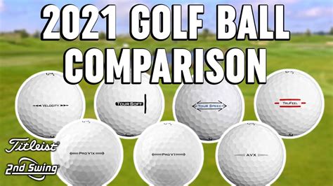 Ultimate 2021 Titleist Golf Balls Comparison And Review Youtube