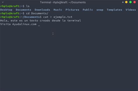 Dos Formas De Crear Un Archivo De Texto Desde La Terminal