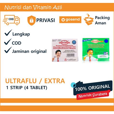 Jual Ultraflu Extra Isi Tablet Shopee Indonesia