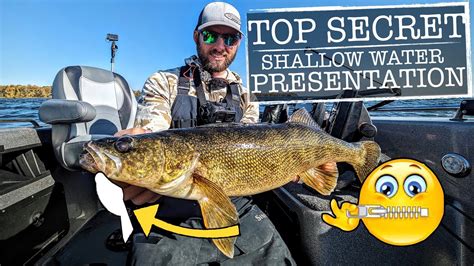 TOP SECRET Shallow Water Walleye Lure YouTube