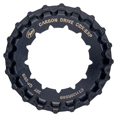 Gates Carbon Drive Cdx Rohloff Z Hne Riemenscheibe Hinten