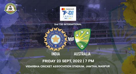 Mastercard Series Nd T I India V Australia Nagpur Cricket Event In