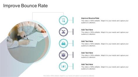 Improve Bounce Rate Powerpoint Presentation And Slides Slideteam