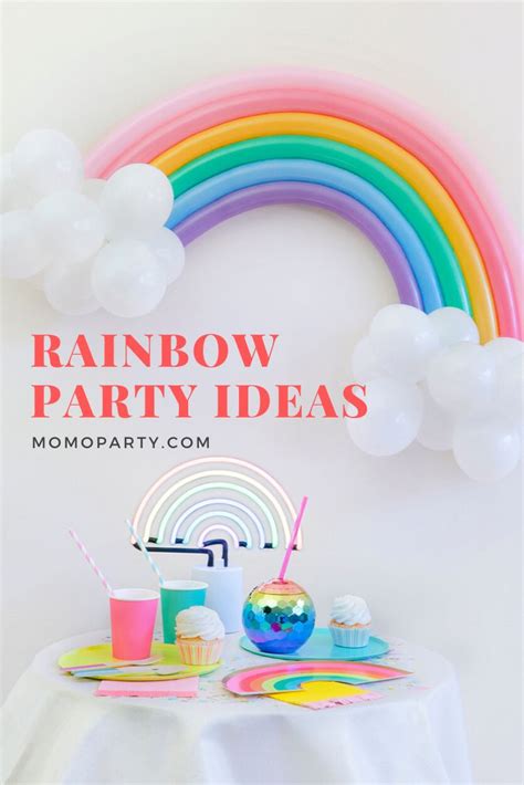 Colorful Rainbow Party Inspiration