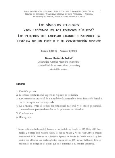 Los Símbolos Religiosos ¿son Legítimos En Los Edificios Públicos Los