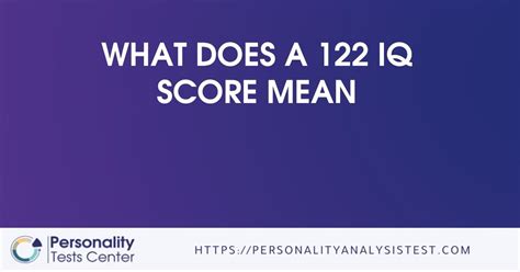 What Does A Iq Score Mean Guide