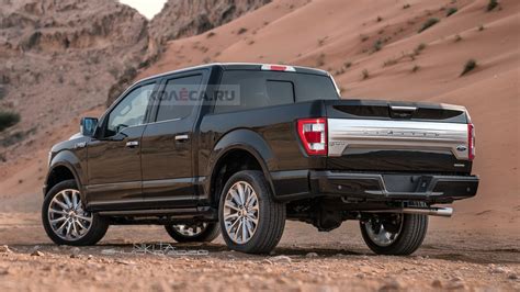 2021 Ford F 150 Accurately Rendered With Gmc Like Grille Autoevolution