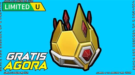 Como Pegar Esse Item Limited Ugc Gr Tis Coroa De Bola Roblox Evento