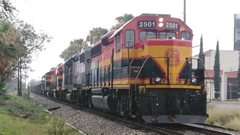 Trenes Kcsm Fxe En Monterrey Youtube