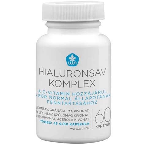 WTN Hialuronsav Komplex kapszula 60db BioBolt eu webáruház