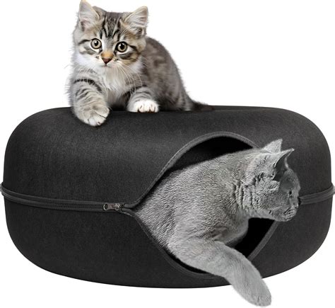 Gleejoy Peekaboo Cueva para gatos múltiples y gatos grandes cuevas