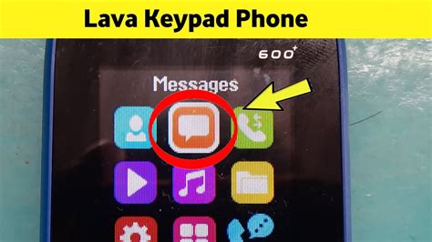 Lava Keypad Mobile Message Setting In A1 Hero 600 A9 Gem YouTube