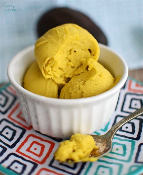 Get Ready For Warmer Days With This Delicious And Creamy Passion Fruit And Avocado Sorbet A