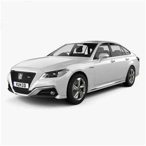 modelo  toyota crown rs advance  turbosquid