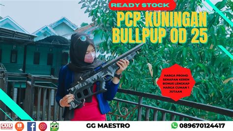 Ready New Stock Pcp Kuningan Bullpup Od Harga Promo Pembelian