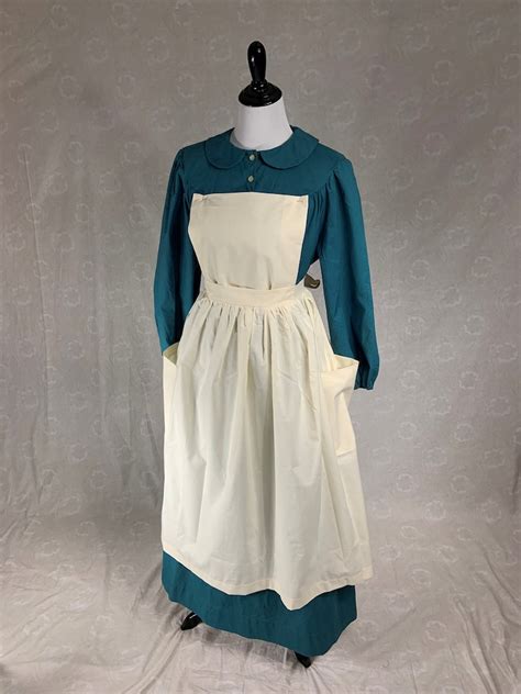 Victorian Edwardian Apron Maid Costume And Patterns