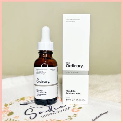 The Ordinary Mandelic Acid Ha Shopee Philippines