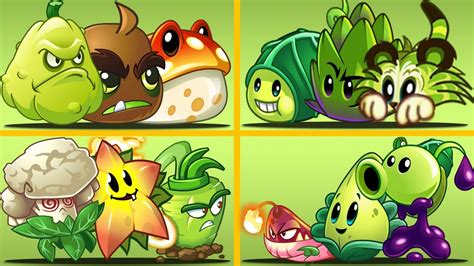 Pvz 2 4 Best Team Plants Vs Team Zombies Plants Vs Plants That Team Plant Will Win Youtube