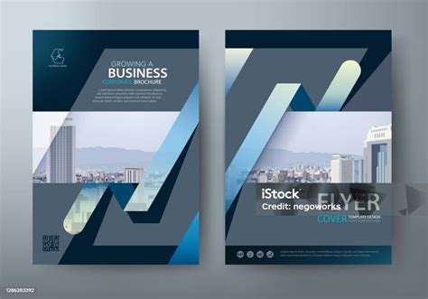 Annual Report Brochure Flyer Design Template Vector Leaflet Presentation Book Cover Templates