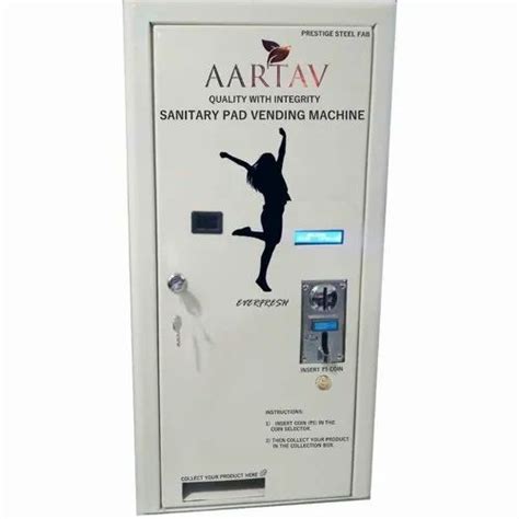 Aartav Sanitary Pad Vending Machine 50 Pads Storage Capacity 30 35