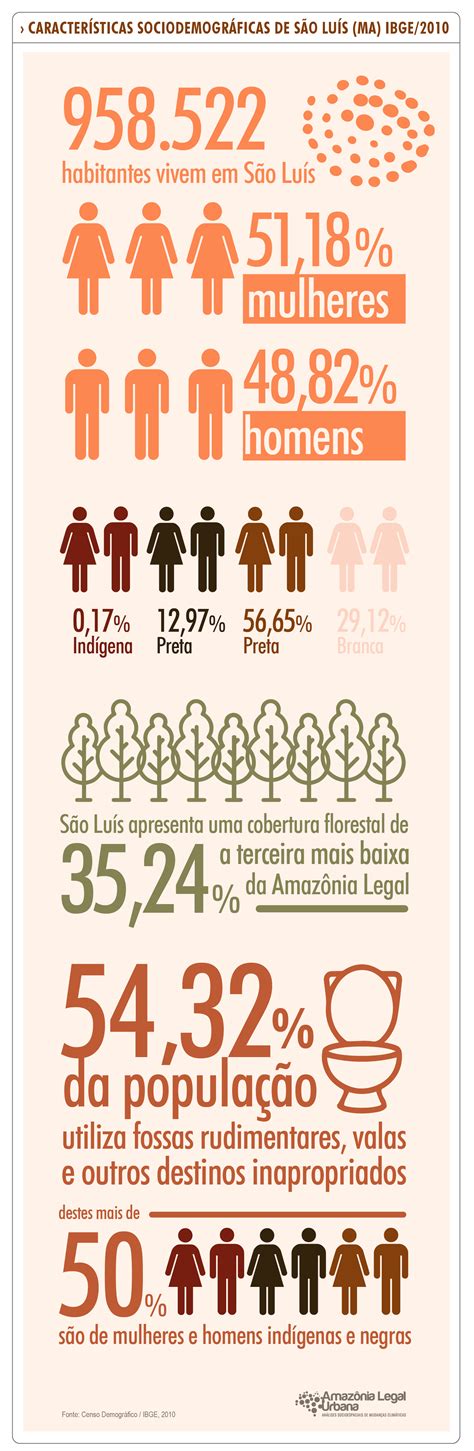 Infogr Fico Detalha Caracter Sticas Sociodemogr Ficas De S O Lu S Ma