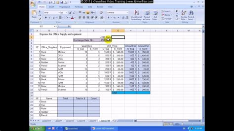 Microsoft Excel 2007 Tutorial For Beginners Tutorial Riset