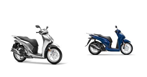 Motorrad Vergleich Honda SH125i 2017 vs. Honda SH125i 2023