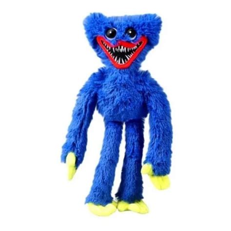 Huggy Wuggy Boneco Azul 40CM Pelucia Playtime Pop Time No Brasil