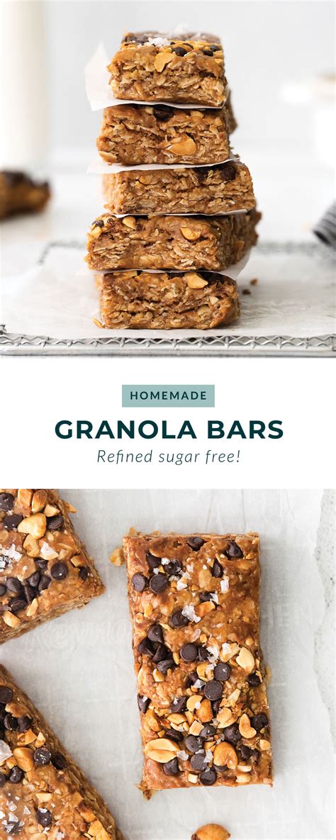 Peanut Butter Granola Bar Recipe Fit Foodie Finds