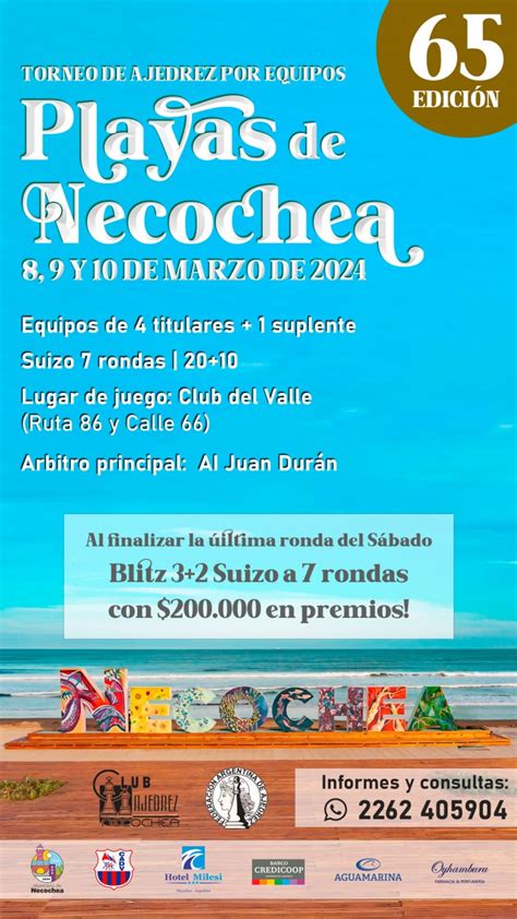 Torneo De Ajedrez Playas De Necochea Una Tradici N Que Regresa