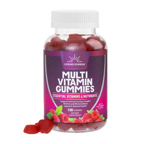 Oem Odm Multivitamin Gummies Vitamin C Zinc Support Health