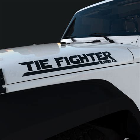 TIE Fighter Decals Set | Star Wars Dark Side Jeep Decals