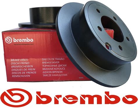 Tarcza Hamulcowa Tylna 262mm BREMBO Jeep Compass 2017 Tylne 262mm