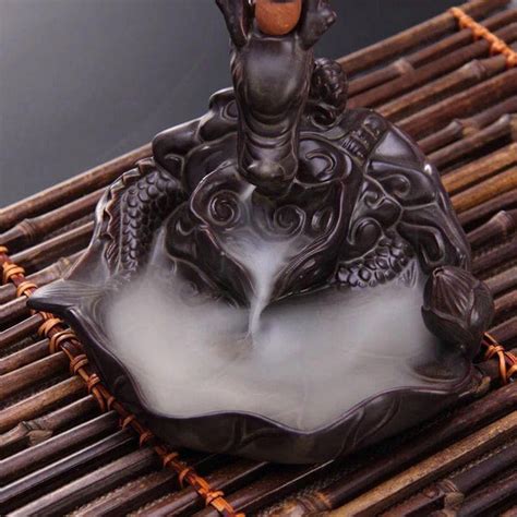 Ceramic Dragon Incense Burner Zenshopworld