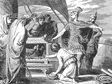 Publius Claudius Pulcher And The Sacre Stock Image Science Source