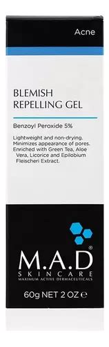 Gel Limpiador Anti Acné Con Peróxido De Benzoilo 5 Mad Meses Sin