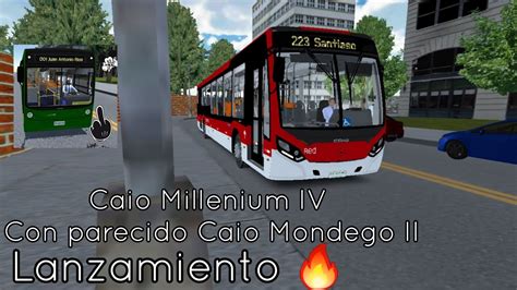 Caio Millenium Iv Replica Caio Mondego Ii Scania Con Skin De Red Y