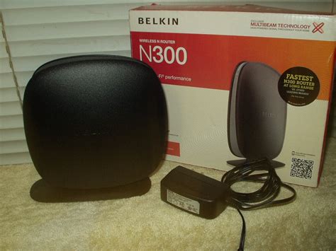 Belkin N300 Wireless N Router Up To 300 Mbps