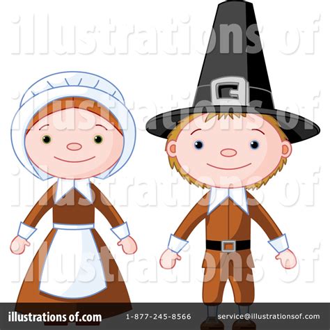 Pilgrim Clipart 1356763 Illustration By Pushkin