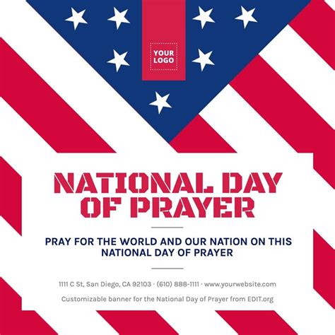 National Day of Prayer Images to Edit Online