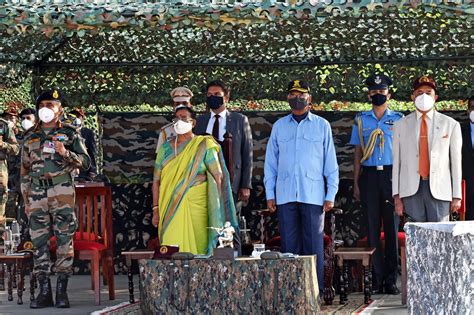 President Witnesses Operational Demonstration By Andaman Command