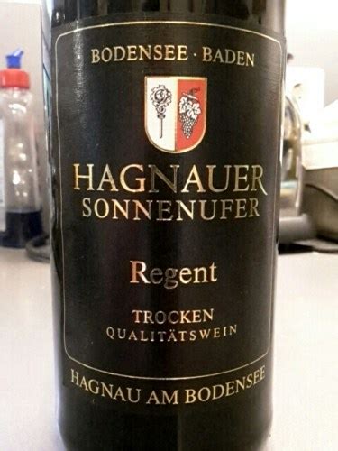 Winzerverein Hagnauer Sonnenufer Regent Trocken Vivino US