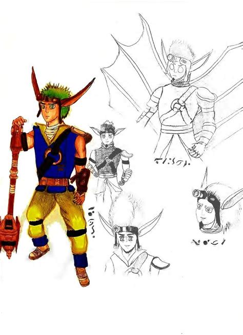 Jak and Daxter-Concept Art by RokudaimeXHinata on DeviantArt