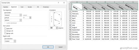 How To Angle And Rotate Text In Microsoft Excel