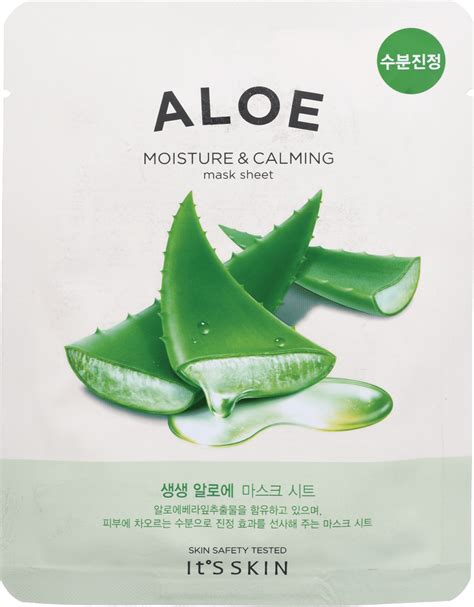 It´s Skin Aloe Moistureandcalming Sheet Maska Za Lice Aloe Vera 1 Kom