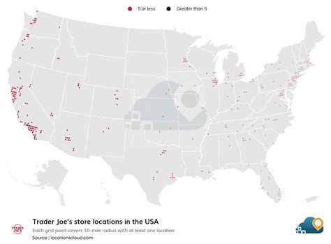 Number of Trader Joe's Stores in the USA - 2025 | LocationsCloud