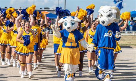 ASU Cheer and Mascots · Angelo State University