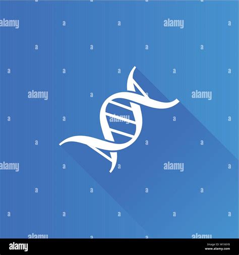 Dna Strands Icon In Metro User Interface Color Style Science Biology