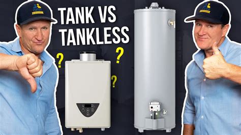 Tankless VS Tank Water Heater 3 Myths DEBUNKED Twin Plumbing YouTube