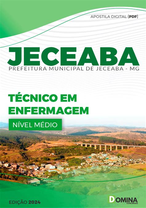 Apostila Pref Jeceaba MG 2024 Técnico em Enfermagem